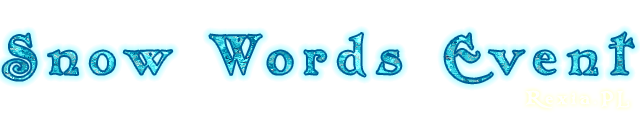 Snow Words Event